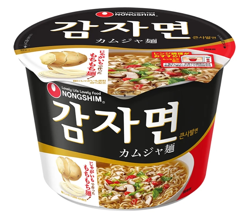 農心 ｶﾑｼﾞｬ麺 ｶｯﾌﾟ大 90g
