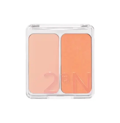2aN daul cheek orange flare