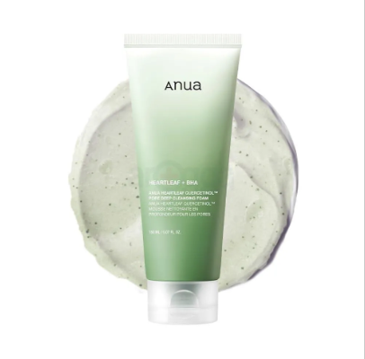Anua  Heartleaf Quercetinol Pore Deep Cleansing Foam