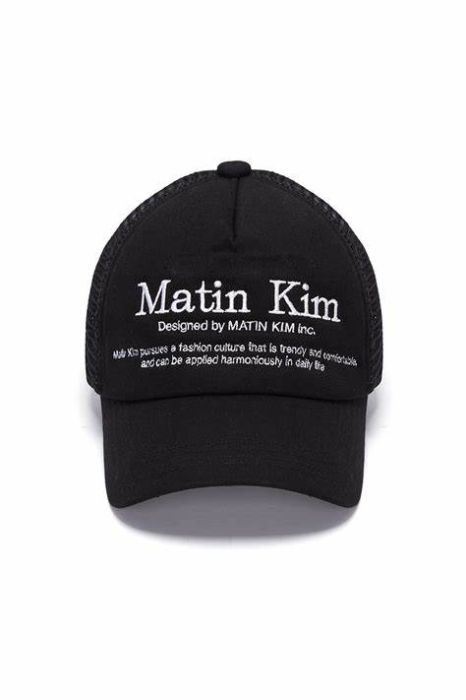 Matin Kim HERITAGE FLAT BRIM CAP