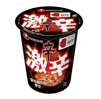 農心 激辛 辛ﾗｰﾒﾝｶｯﾌﾟ68g