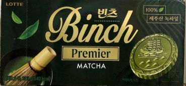 ﾛｯﾃ　ﾋﾞﾝﾂ抹茶味　102g